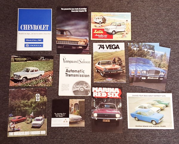 Lot 1388 - CAR SALES BROCHURES