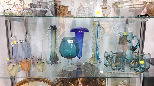 Lot 1414 - GLASSWARE