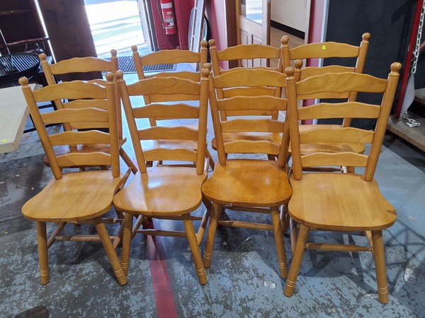 Lot 111 - DINING CHAIRS