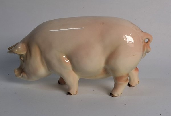 Lot 1387 - CERAMIC PIG