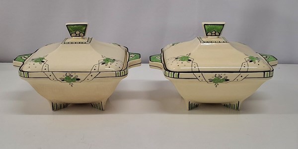 Lot 1314 - ART DECO TUREENS