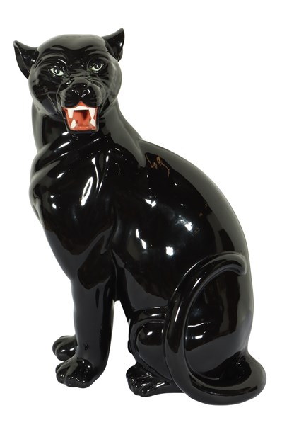 Lot 63 - PANTHER FIGURE