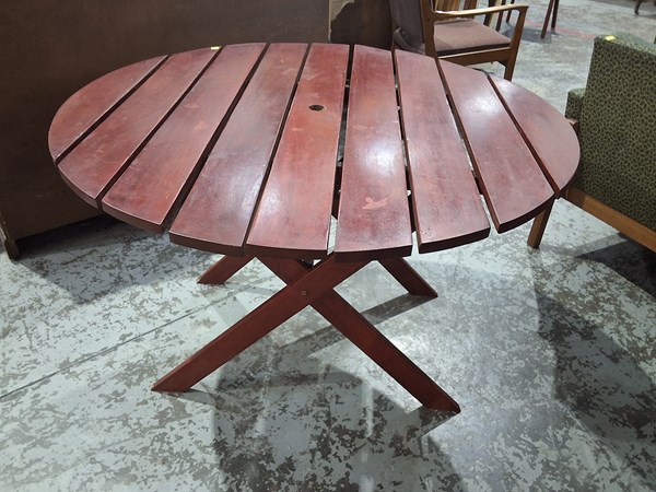 Lot 342 - OUTDOOR TABLE