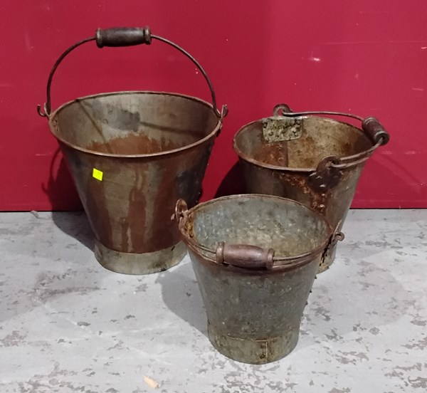 Lot 78 - THREE FARMYARD BUCKETS