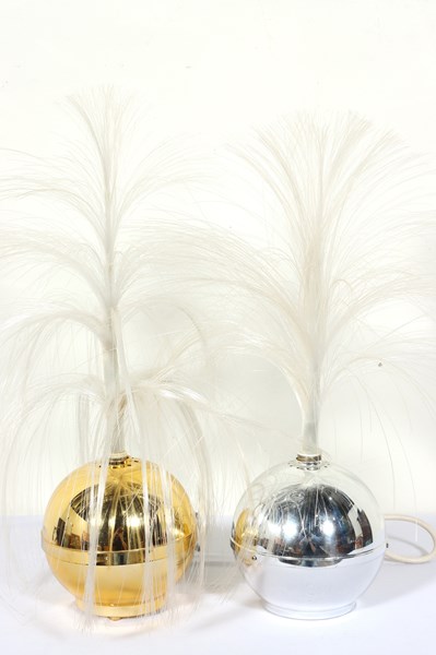 Lot 104 - TWO FIBRE OPTIC LAMPS