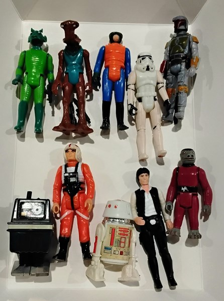 Lot 1419 - STAR WARS FIGURINES