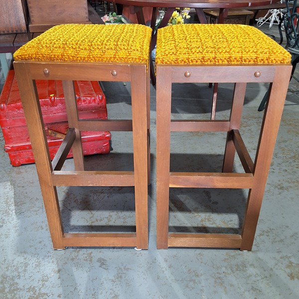 Lot 294 - MID CENTURY BARSTOOLS