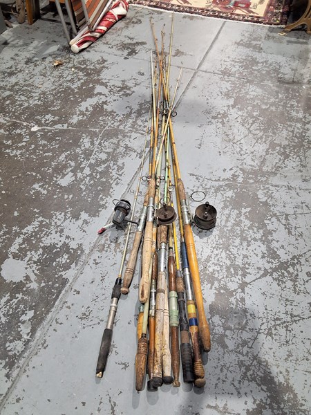 Lot 244 - FISHING RODS