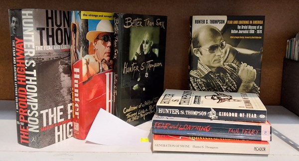 Lot 1290 - HUNTER S. THOMPSON BOOKS