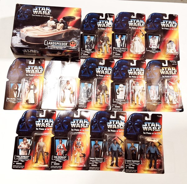 Lot 1416 - STAR WARS FIGURINES