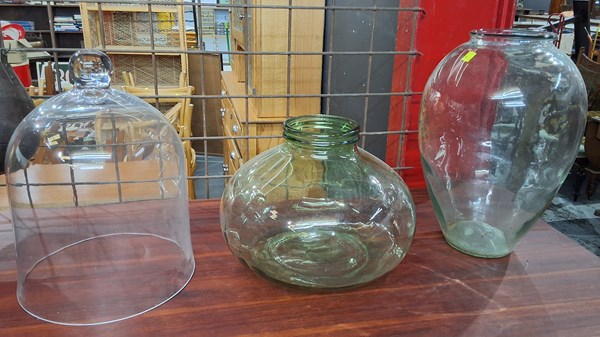 Lot 319 - GLASS JARS