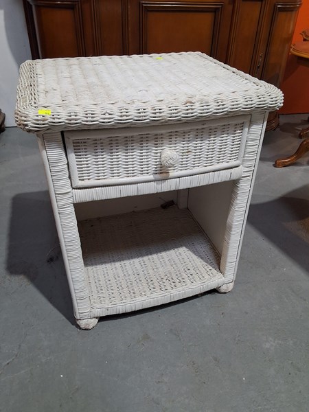 Lot 219 - CANE BEDSIDE