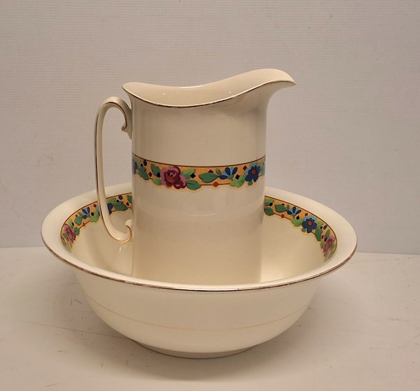 Lot 1213 - REGAL WARE EWER & BASIN