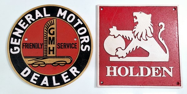 Lot 1255 - HOLDEN PLAQUES