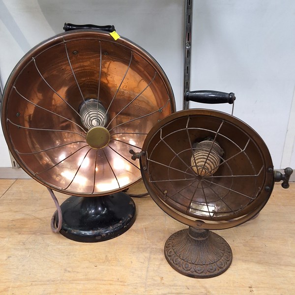 Lot 1334 - COPPER HEATERS