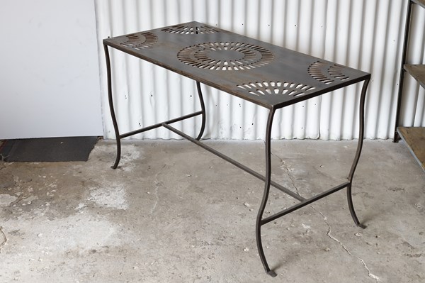 Lot 72 - CONSERVATORY TABLE
