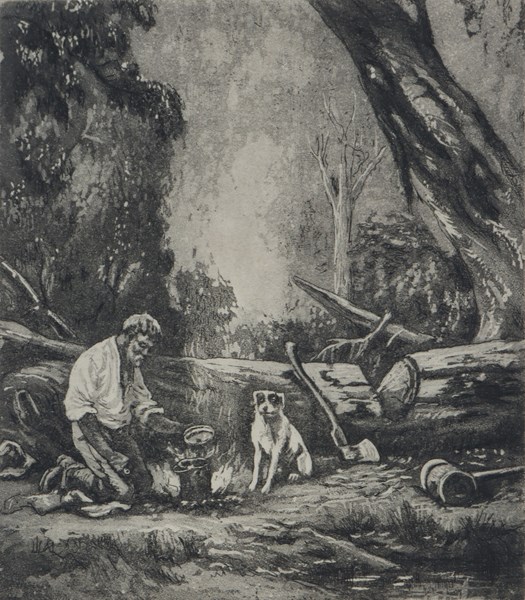 Lot 62 - LIONEL LINDSAY (Australia, 1874 - 1961)