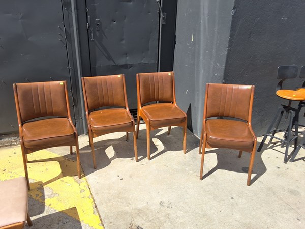 Lot 398 - DINING CHAIRS