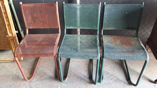 Lot 224 - TENNIS CHAIRS