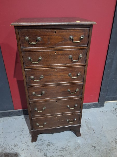 Lot 122 - TALL BOY CHEST