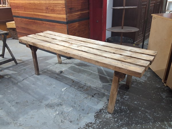 Lot 236 - GARDEN BENCH