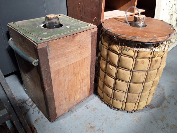 Lot 335 - TWO CARBOYS