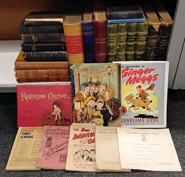 Lot 1212 - A COLLECTION OF BOOKS