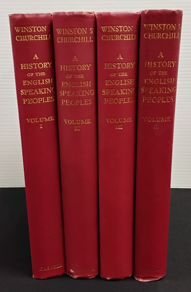 Lot 1107 - CHURCHILL, WINSTON: History of the English-Speaking Peoples