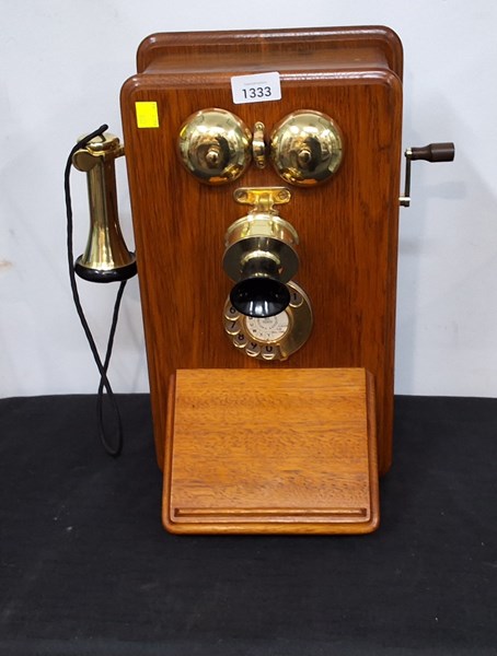 Lot 1333 - WALL TELEPHONE