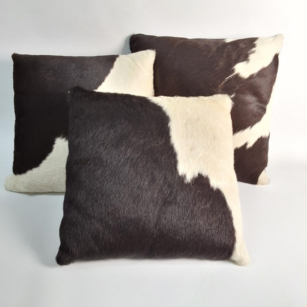 Lot 185 - COWHIDE CUSHIONS