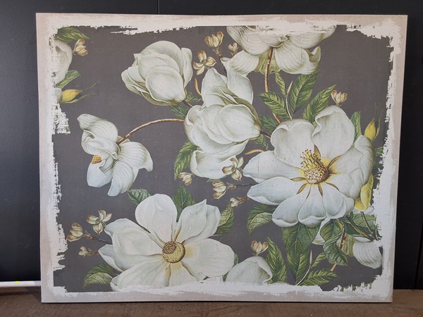 Lot 282 - PRINTED CANVAS