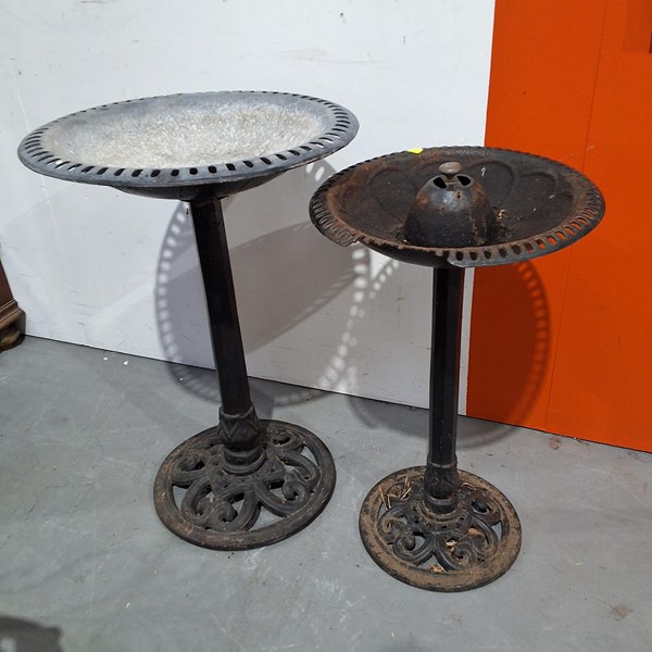 Lot 266 - BIRD BATHS