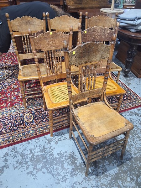 Lot 29 - SPINDLE BACK CHAIRS