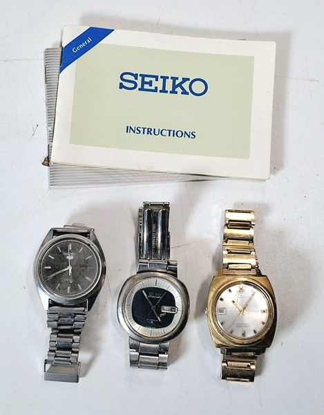 Lot 1058 - SEIKO WATCHES