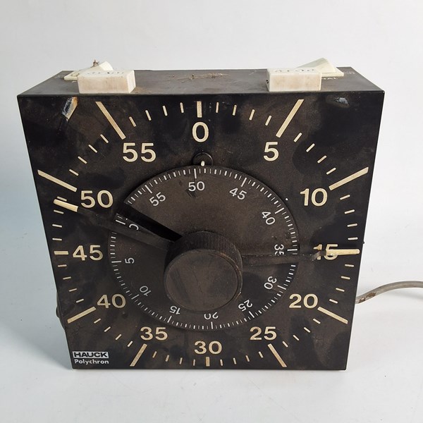 Lot 1196 - HAUCK POLYCHRON DARKROOM TIMER