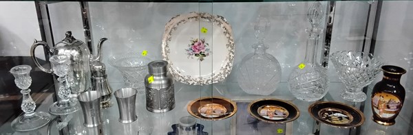 Lot 1515 - GLASS & METALWARE