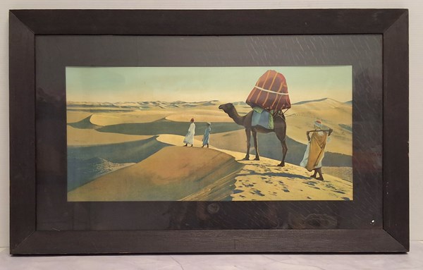 Lot 1090 - VINTAGE ARABIAN SCENE