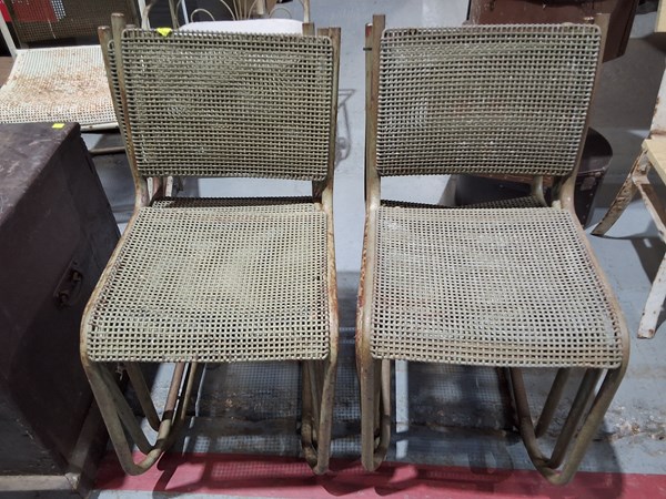 Lot 281 - SIX TENNIS CHAIRS