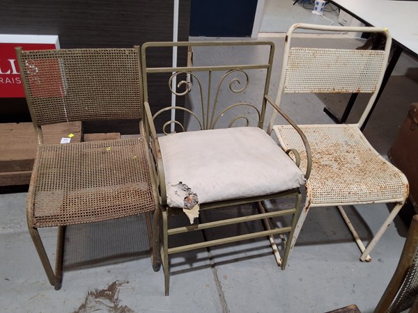 Lot 212 - OUTDOOR CHAIRS