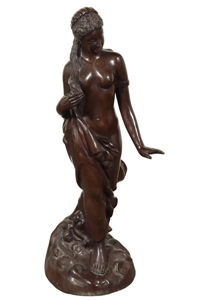 Lot 127 - BRONZE STATUE