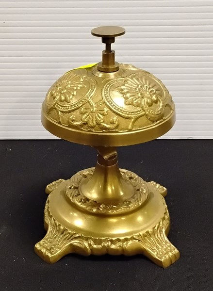 Lot 1224 - BRASS SHOP BELL