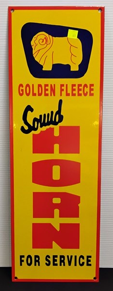 Lot 1146 - VINTAGE STYLE ENAMEL SIGN