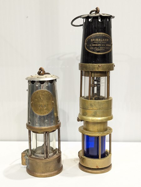 Lot 1304 - MINERS LAMPS