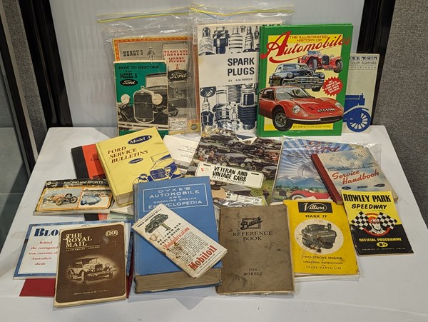 Lot 1200 - AUTOMOTIVE EPHEMERA