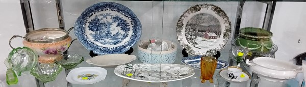 Lot 1514 - CERAMICS & GLASS