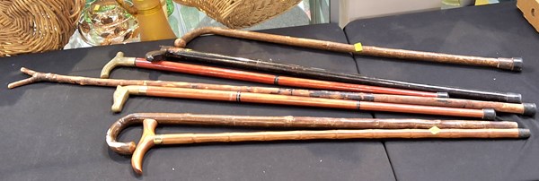 Lot 1436 - WALKING STICKS