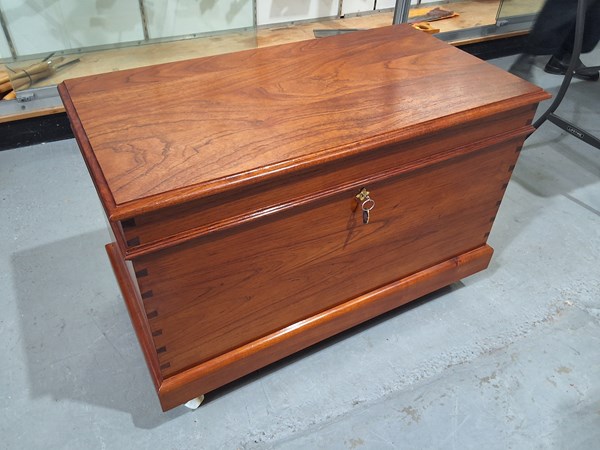 Lot 243 - CARPENTER'S TRUNK