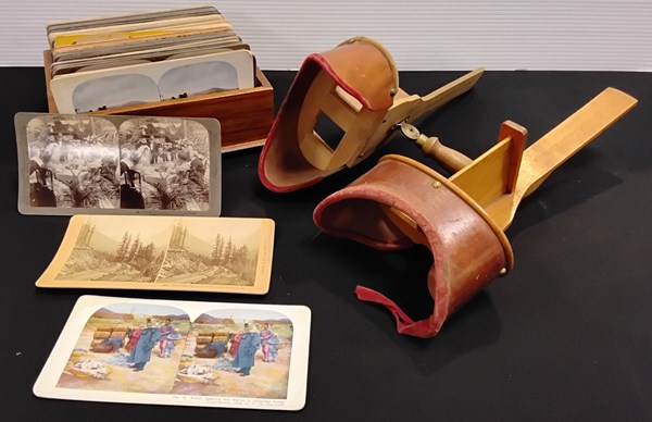 Lot 1196 - STEREOSCOPIC VIEWERS