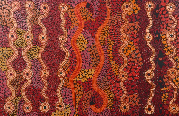 Lot 97 - TJAMPAWA STEVENS (Australia, Aboriginal, 1947-)