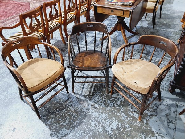 Lot 132 - DINING CHAIRS